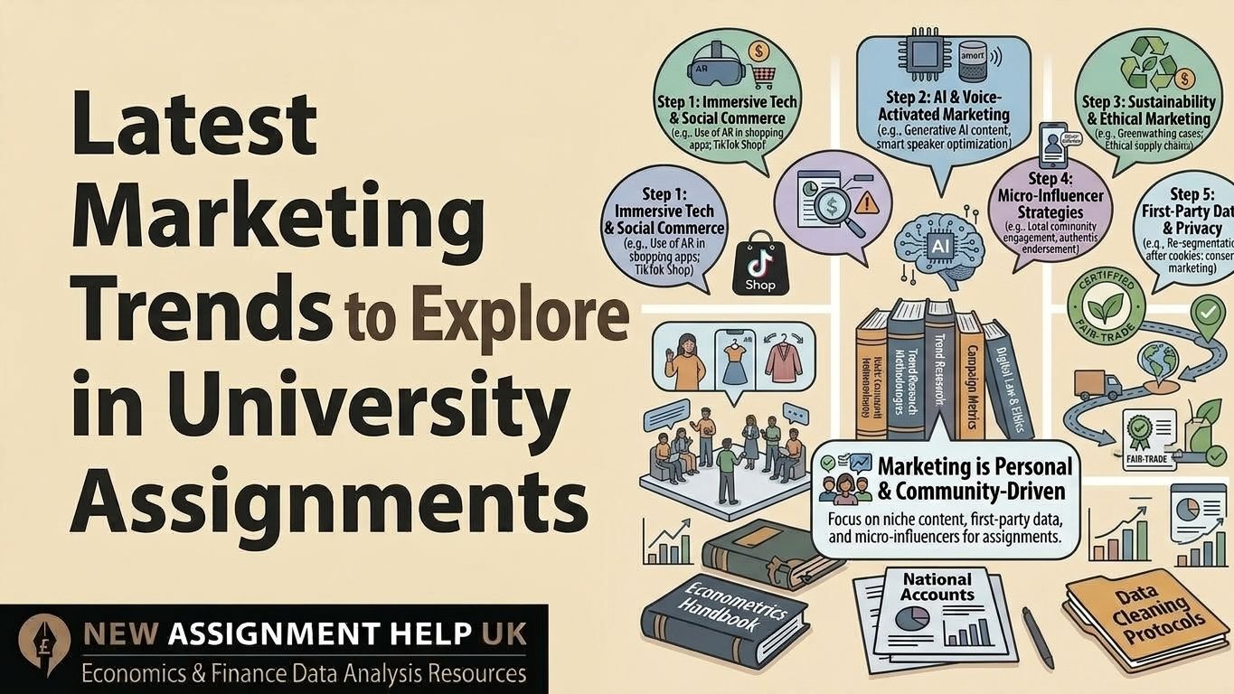 UK university marketing assignment writing tips and key industry trends